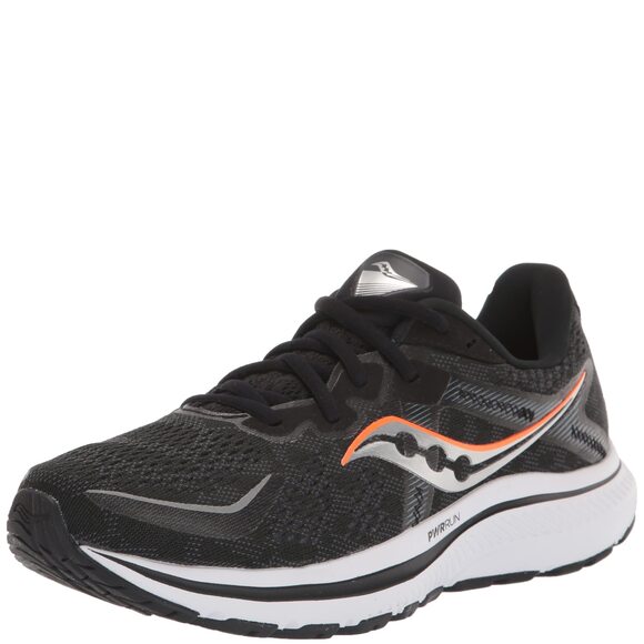 Saucony Men's Omni 20 Running Shoe Black/White 11